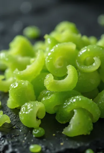 Parutan kulit jeruk nipis segar dalam mangkuk kecil dengan buah jeruk nipis utuh