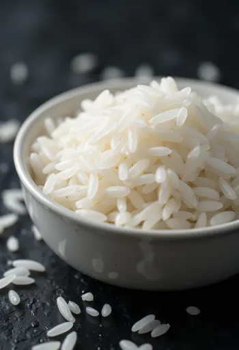 Nasi putih jasmine yang pulen dan wangi baru matang