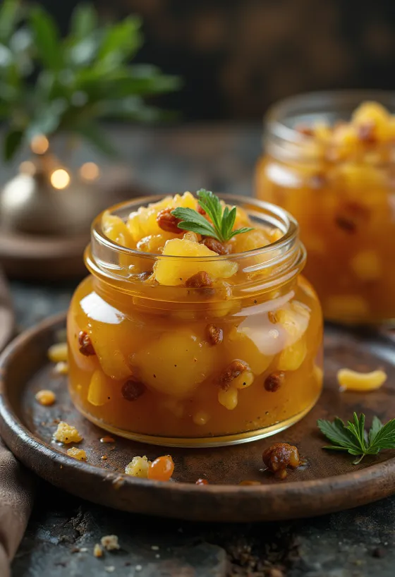 Chutney nanas asam manis