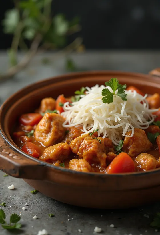Chakhokhbili disajikan