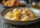 Gnocchi cabai disajikan