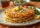 Pancake Schnitzel disajikan
