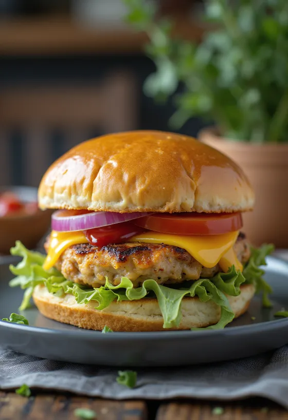 Burger kalkun