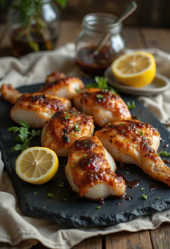 Barbecued rattlesnake