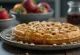 Wafel vegan dengan buah segar dan sirup maple