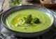Sup krim brokoli yerusalem artichoke disajikan