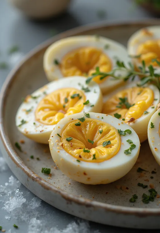 Terong Panggang Bawang Putih disajikan