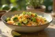Buddha Bowl kari sayuran disajikan