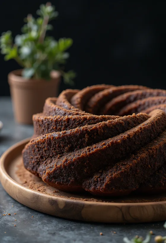 Bolu tulban kakao cokelat gelap