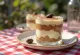 Panna cotta Tiramisu dalam gelas