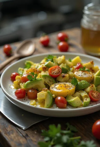 Salad terong alpukat