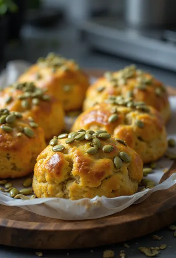Scone biji labu segar