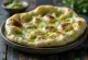 Roti naan wasabi baru dipanggang