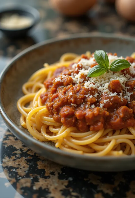 Spaghetti Bolognese, pasta klasik Italia dengan saus daging tomat