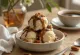 Es Krim Turtle dengan kacang pecan