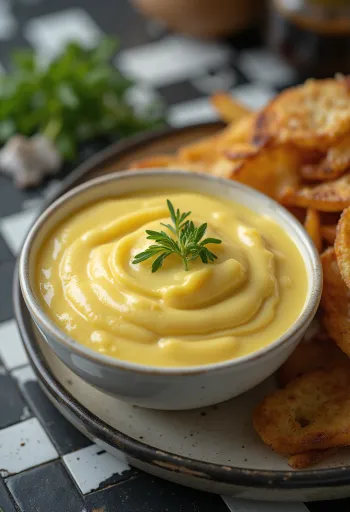 Saus mustard bawang putih