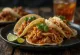 Tacos de Pollo al Chipotle disajikan
