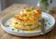 Scone kubis keju disajikan