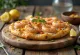 Pizza Frutti di Mare Vegan disajikan