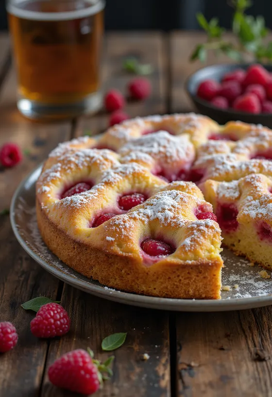 Kue raspberry