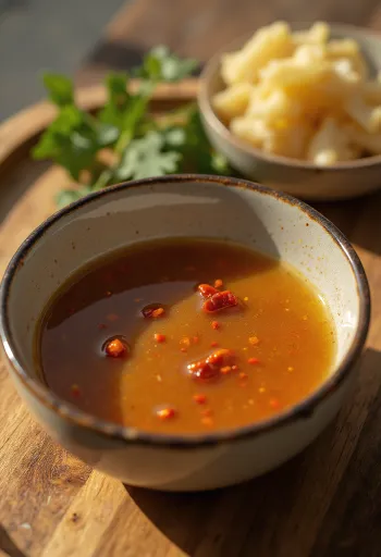 Saus jahe madu dengan sayuran panggang