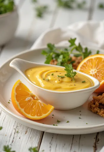 Saus mustard jeruk