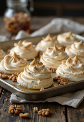 Meringue madu walnut