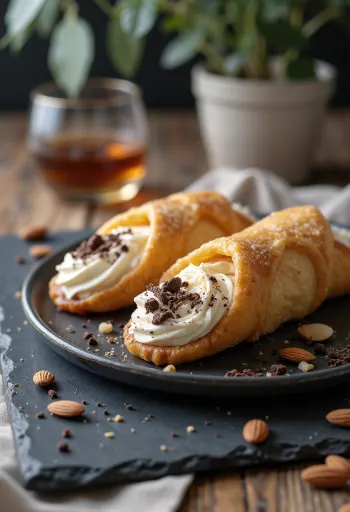 Cannoli Baileys almond