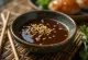 Saus jeruk nipis jahe wijen disajikan