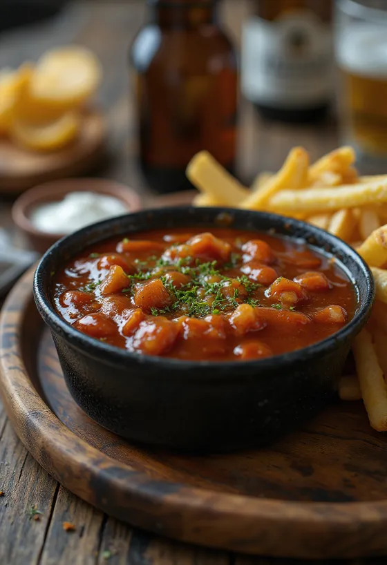 Saus Barbeque Jalapeño Bir disajikan