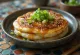 Miso pancake disajikan