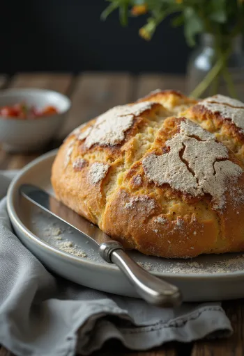 Roti jagung Portugis Broa