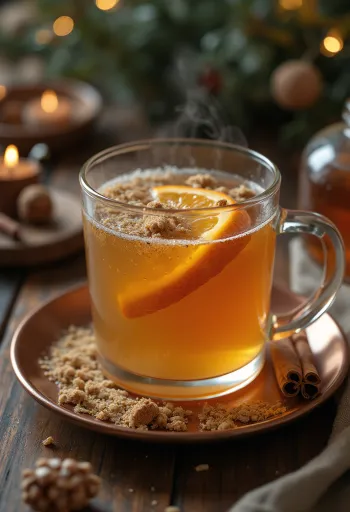 Cider pala dalam cangkir