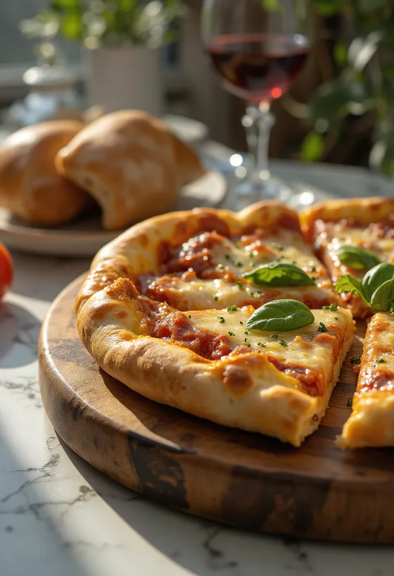 Pide Turki dengan adonan renyah dan topping daging cincang