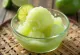 Daiquiri ice es serut disajikan