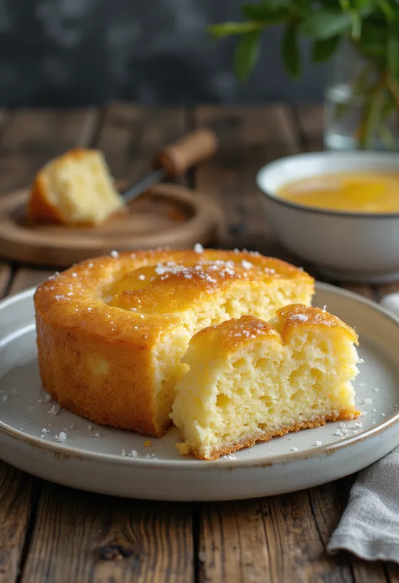Irisan kue vanila madu
