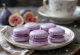 Macaron krim buah tin disajikan