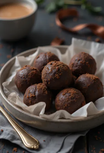 Truffle cokelat siap saji