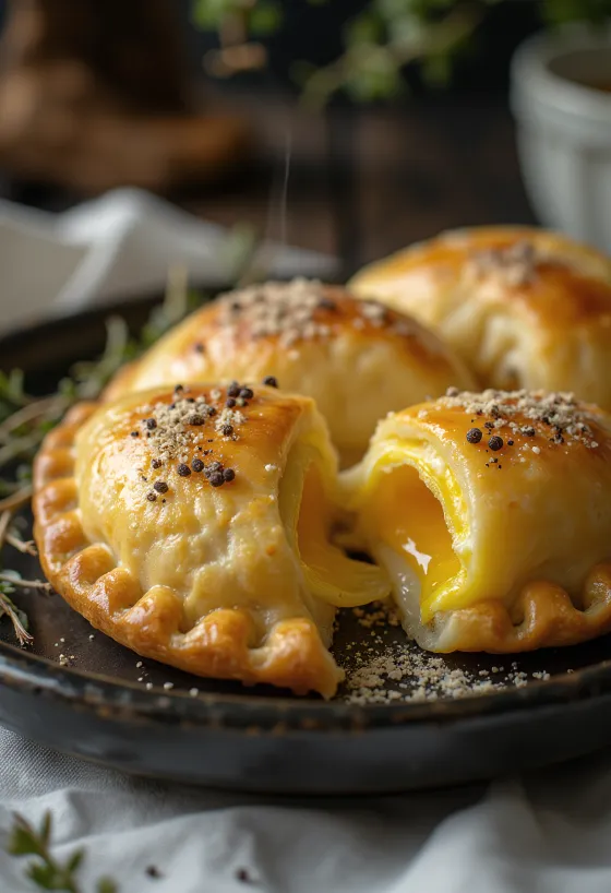 Empanada terong parmesan panggang