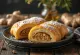 Strudel jahe disajikan